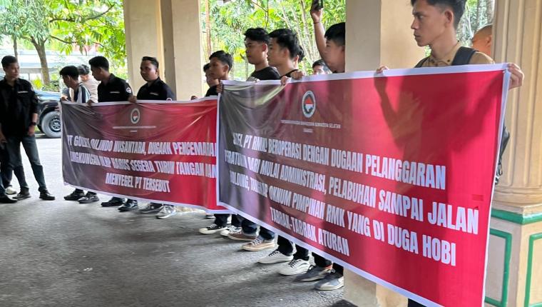 GAASS Gelar Aksi di DLHP Sumsel: Desak Penindakan Tegas atas Dugaan Pelanggaran PT RMK