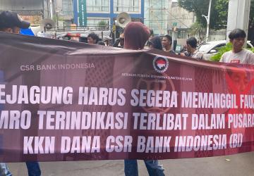 FA DPR RI Terindikasi Dalam Pusaran Kasus Dana CSR BI, GAASS Gelar Aksi di Kejagung RI