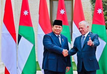 Kunjungan ke Istana Al Husseiniya, Presiden Prabowo Disambut Hangat Raja Abdullah II