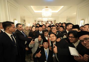Diantar Raja Abdullah II, Presiden Prabowo Disambut Antusias oleh Diaspora Indonesia