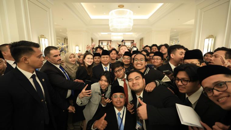Diantar Raja Abdullah II, Presiden Prabowo Disambut Antusias oleh Diaspora Indonesia