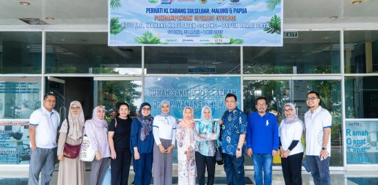 Dukungan PT Advance Medicare Corpora Wujudkan Pelayanan Medis THT di Sorong Papua