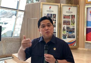Erick Thohir Bungkam Soal Pelatih Baru Timnas Indonesia: “Saya di Sini Sebagai Menpora”