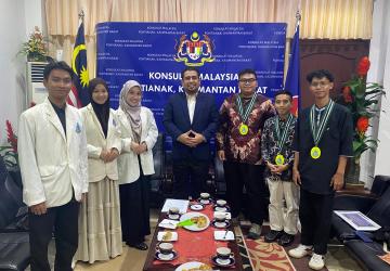 PII Kalbar Jalin Sinergi Strategis dengan Konsulat Malaysia, Dorong Akses Edukasi Untuk Pelajar Perbatasan