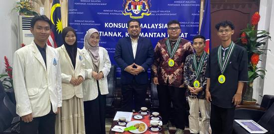 PII Kalbar Jalin Sinergi Strategis dengan Konsulat Malaysia, Dorong Akses Edukasi Untuk Pelajar Perbatasan