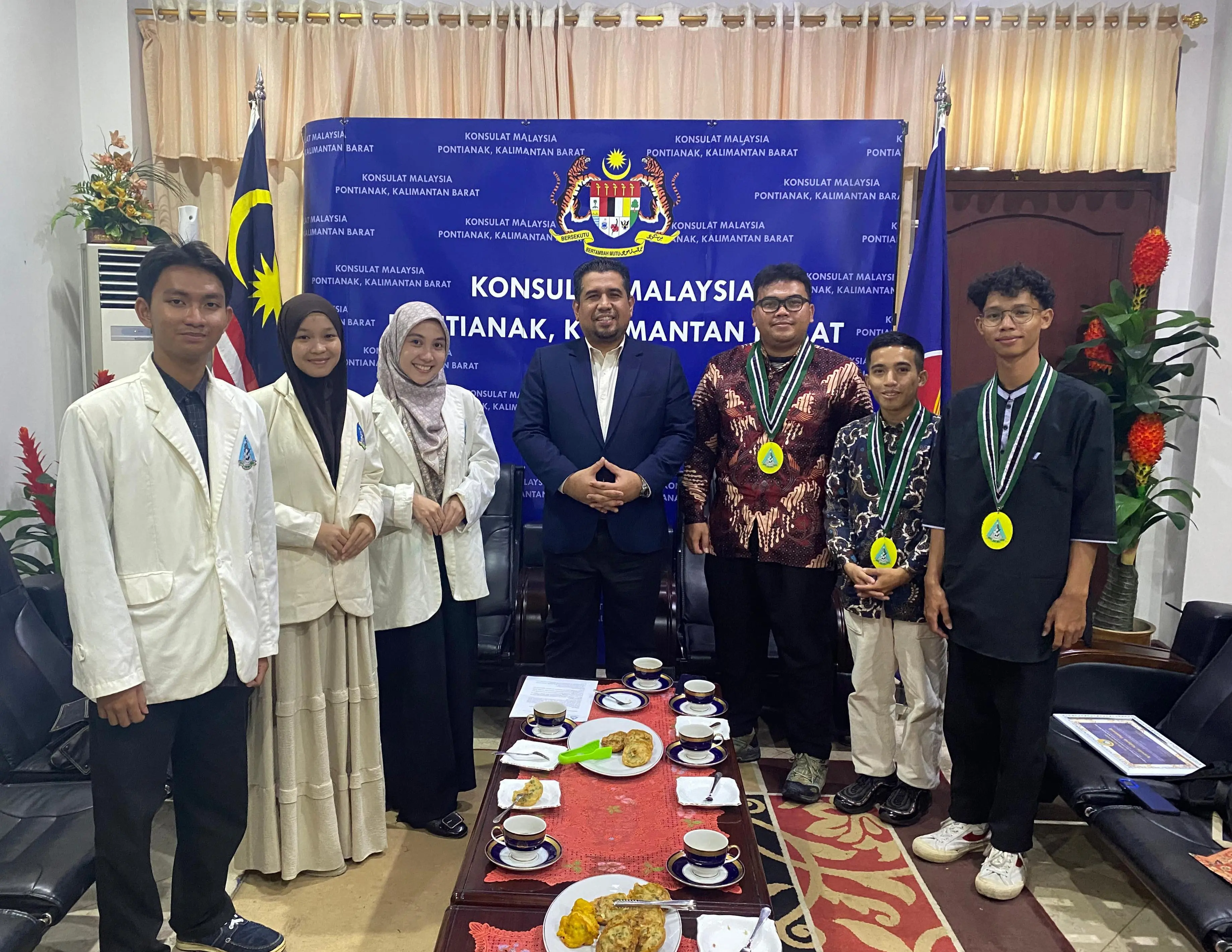PII Kalbar Jalin Sinergi Strategis dengan Konsulat Malaysia, Dorong Akses Edukasi Untuk Pelajar Perbatasan