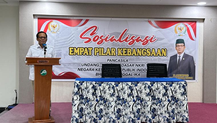 Hartono, Anggota MPR RI, Laksanakan Sosialisasi Empat Pilar Kebangsaan di Kota Sorong