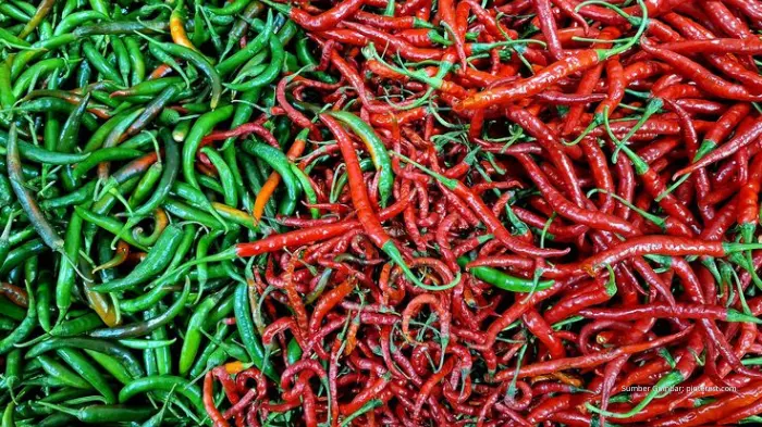 Harga Cabai Melonjak, Telur dan Minyak Juga Naik, Bawang Malah Turun