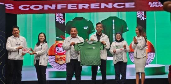 LRT Jabodebek Gelar LRT Run “Break The Rush”: Ajak Masyarakat Hidup Sehat dan Dukung Transportasi Berkelanjutan