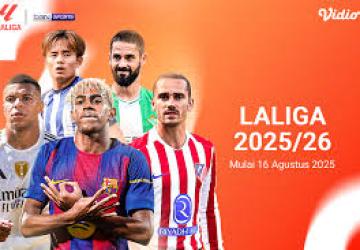 LaLiga 2025/26 Hadir di Matchday 8, Saksikan Eksklusif di VISION+