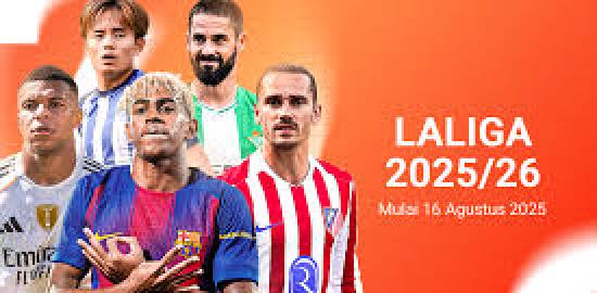 LaLiga 2025/26 Hadir di Matchday 8, Saksikan Eksklusif di VISION+