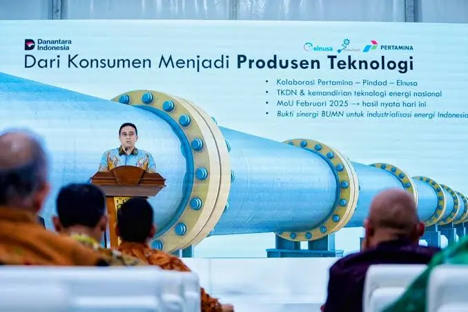 Pertamina dan Pindad Luncurkan Teknologi Ultrasonik Inspeksi Pipa Migas Pertama di Indonesia