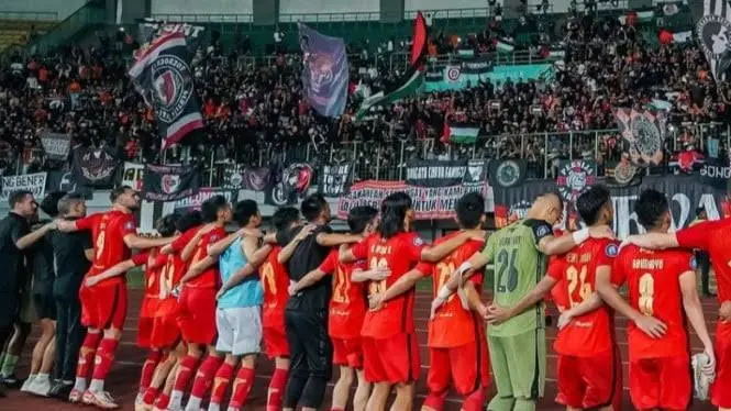 Persija Jakarta Siap Hadapi Malut United di Jakarta International Stadium