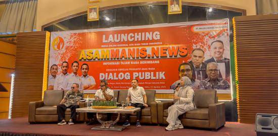 Launching Media Nasional Asam Manis.News, Angkat Narasi Energi untuk Negeri