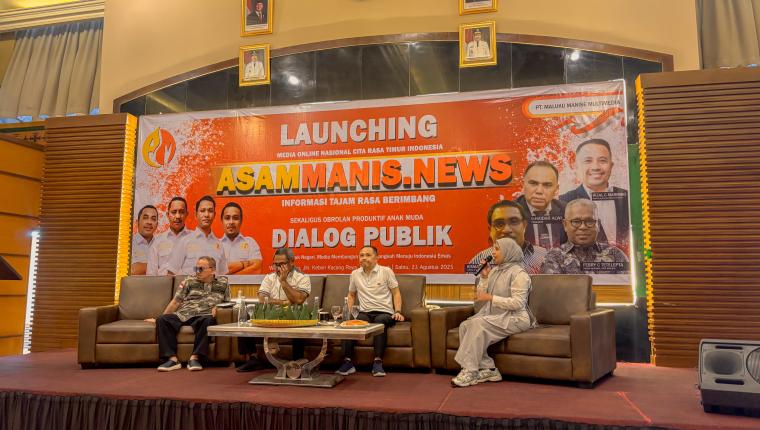 Launching Media Nasional Asam Manis.News, Angkat Narasi Energi untuk Negeri