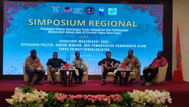 Siapkan Usulan Raperdasus, Yayasan Bentang Alam Papua Gelar Simposium Regional