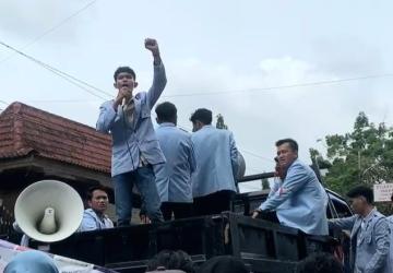 DEMAF Dakwah dan Komunikasi UIN Palembang Gelar Aksi Evaluasi Kabinet Prabowo