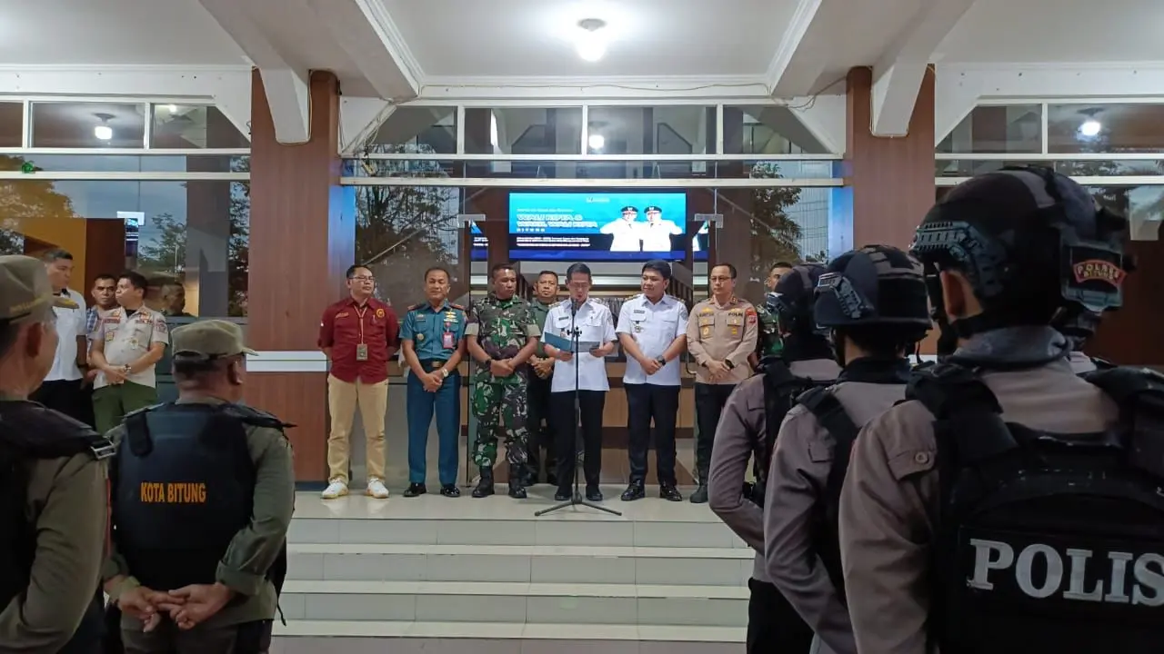 Menjaga Keamanan Dan Ketertiban Kota Bitung, Tim Patroli Gabungan Dibentuk