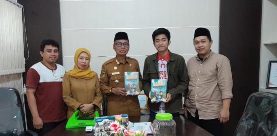 Persiapan Launcing Buku Bahasa Dampelas, Direktur Cendekia Society.id Audiensi Kadis Pendidikan Kabupaten Donggala