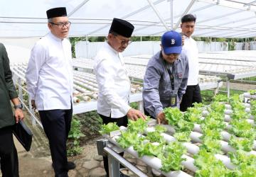 Pemerintah Kota Tangerang Melakukan Kunjungan Kerja ke TPU Swadaya dan Food Estate Edukatif di Cipondoh