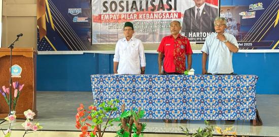 Anggota DPD RI Hartono Sosialisasi 4 Pilar di SMK Modelink