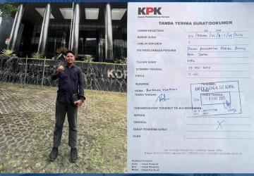 Pemuda Jambi, Laporkan Gubernur Jambi ke KPK RI Terkait Dugaan Penyalahgunaan Anggaran Infrastruktur Multiyears