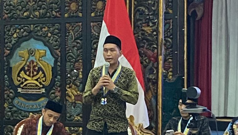 Abdur Rozak Calon Ketua PKC PMII Jatim Tolak Eksplorasi Migas