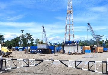 Upaya Pemenuhan Target Lifting Migas, Pertamina EP Papua Field Tajak Sumur Eksplorasi BITANGUR (BIT)-001