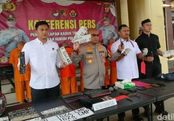 Polres Serang Berhasil Meringkus Pelaku Curanmor, 4 Pelaku di Amankan