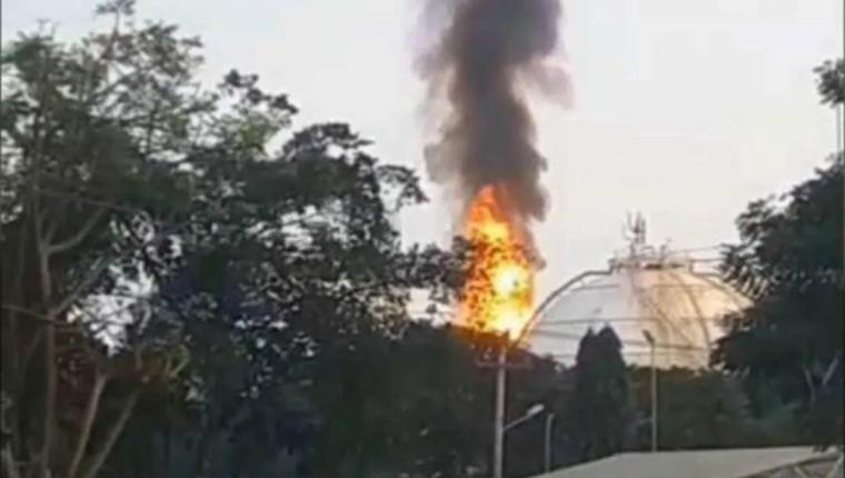 Saiful Basri Meminta DLH Cilegon, Segera Mengusut Tuntas Kasus Kobaran Api di Pertamina Tanjung Sekong
