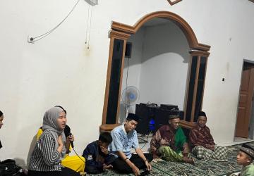 Komitmen Menjaga Generasi Muslim, Pemuda-Mahasiswa Distribusikan Iqra di Kecamatan Dampelas