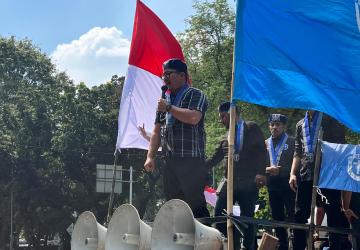 Aksi Damai GMKI, Desak Pemerintah Cabut PBM 2006: Lawan Intoleransi, Tegakkan Kebebasan Beragama