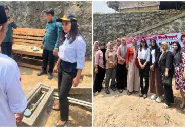 Anggota DPR RI Komisi V, Marlyn Maisaroh: Memberikan Bantuan Sumur Bor di Kampung Kahrekel Parung Panjang