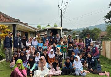Tingkatkan Minat Literasi Anak, Kelompok 21 Kukerta UIN SMH Banten Gandeng Pusling Kab. Serang