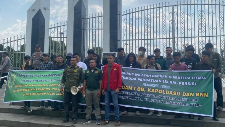 PW Pemuda PERSIS Sumut Apresiasi Kinerja Polda Sumut, Dalam Pemberantasan Narkoba, Begal, dan Judi Online