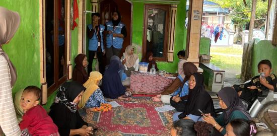 KUKERTA 23 UIN SMH Banten Gelar Layanan Kesehatan Gratis Untuk Masyarakat