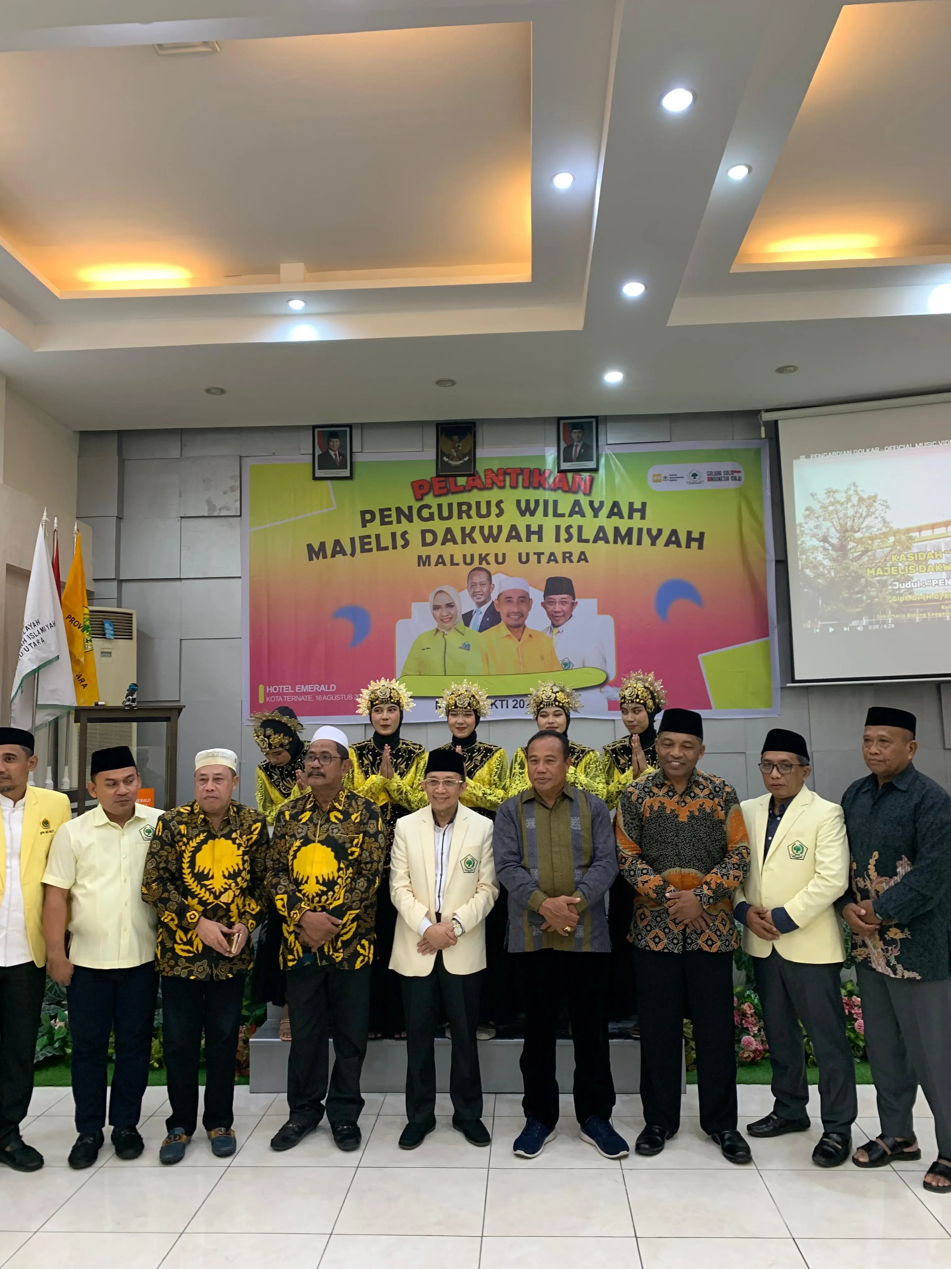 Pemprov Maluku Utara Apresiasi Pelantikan Pengurus Wilayah MDI Maluku Utara
