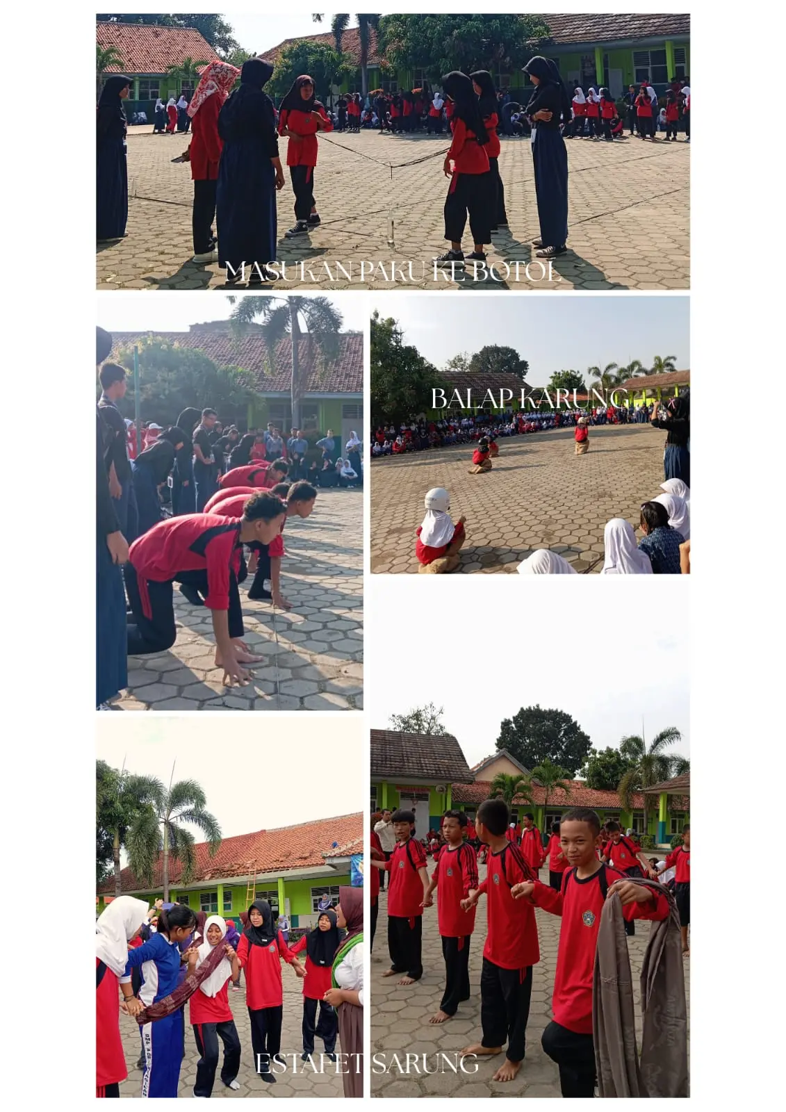 SMPN 1 Ciruas Meriahkan HUT RI ke-80 dengan Gelar Lomba Kebersamaan