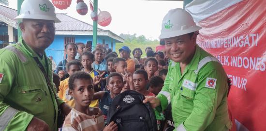 Petrogas Semarak Rayakan HUT RI ke-80 di Kampung Ninjemur Bak Pesta Rakyat