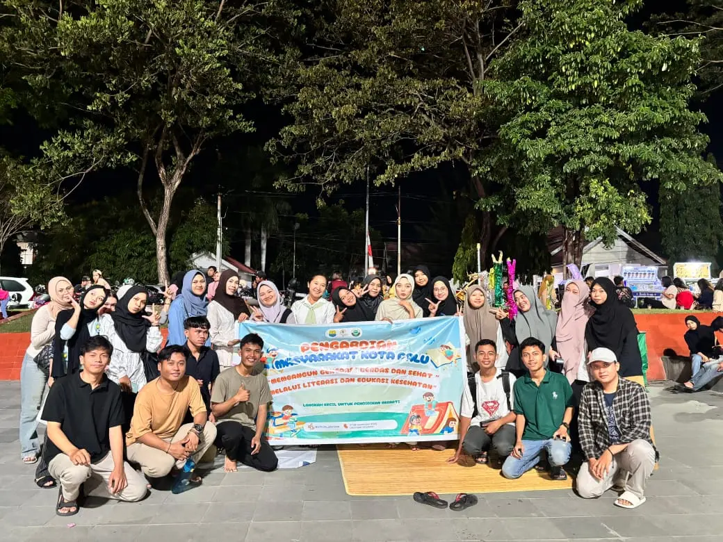 Pengabdian Masyarakat Kota Palu: Pemuda Lintas Komunitas Edukasi pelajar dalam Bidang Pendidikan dan Kesehatan