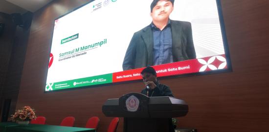 Samsul Manumpil, Koordinator Green Leadership Indonesia Kota Manado Ajak Mahasiswa Bergerak Hadapi Krisis Iklim