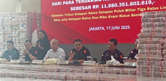 Kejagung Sita Lebih dari Rp11,8 Triliun dari Wilmar Group