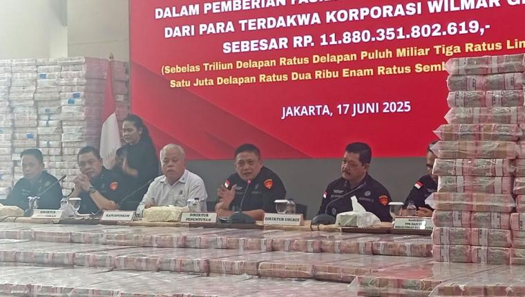Kejagung Sita Lebih dari Rp11,8 Triliun dari Wilmar Group
