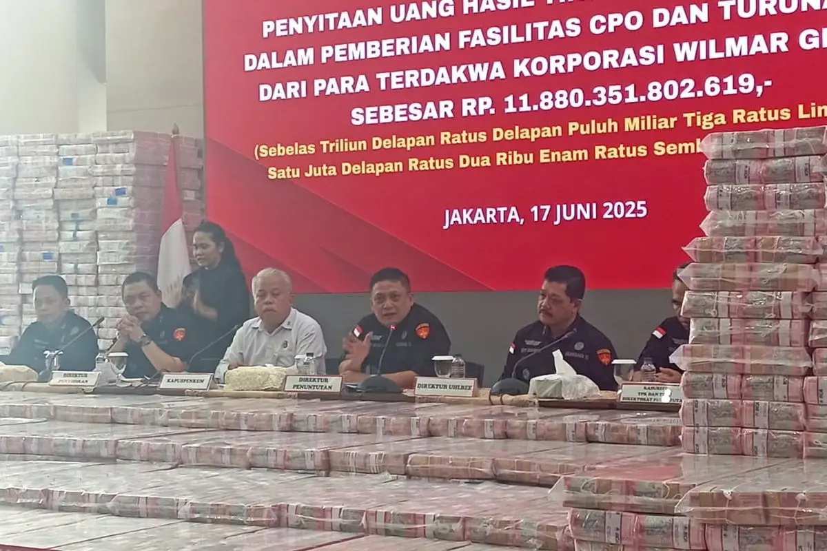 Kejagung Sita Lebih dari Rp11,8 Triliun dari Wilmar Group