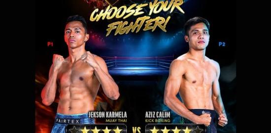 Aziz Calim Menang Mutlak atas KKAjhe di Byon Combat 5