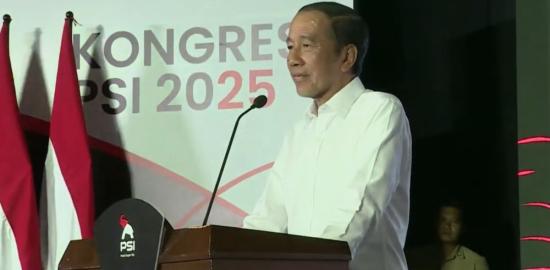 Jokowi Hadiri Kongres PSI 2025, Dukung Penuh Kepemimpinan Kaesang