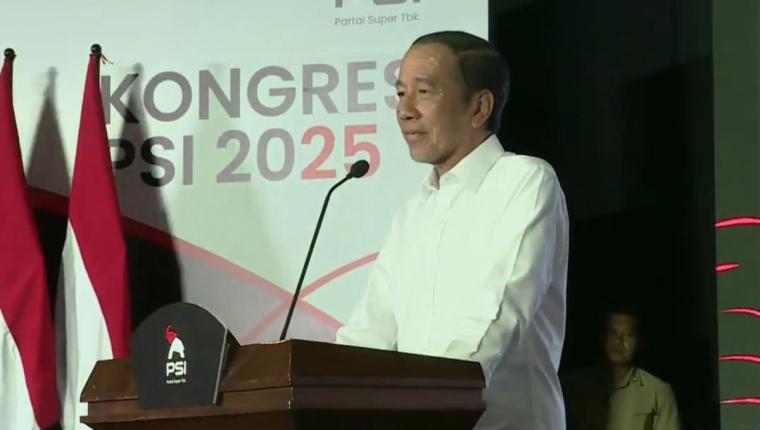 Jokowi Hadiri Kongres PSI 2025, Dukung Penuh Kepemimpinan Kaesang