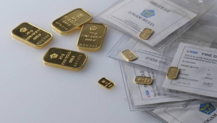 Harga Emas Pegadaian 16 April 2025 Fluktuatif