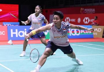 Apriyani/Febi Tumbangkan Wakil Tiongkok di Babak 32 Besar Malaysia Open 2025