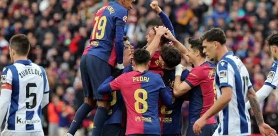 Barcelona Hancurkan Real Sociedad 4-0, Rebut Puncak Klasemen LaLiga